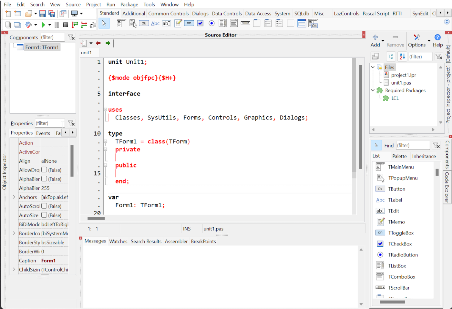 Versão final da IDE com cabeçalhos otimizados