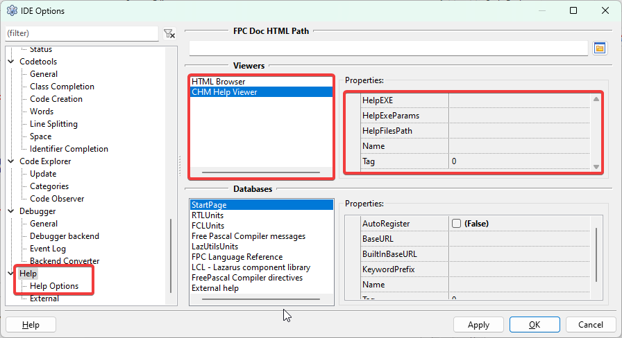 Modelo registrado na IDE