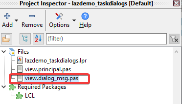 Modelo integrado ao Project Inspector
