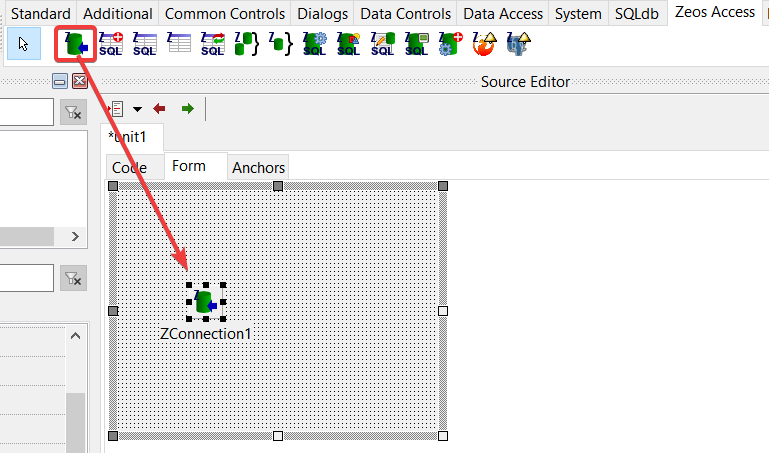 Componente ZConnection
